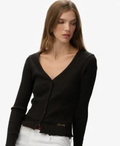 Essential Button Through Long Sleeve Top