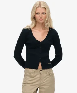 Essential Button Through Long Sleeve Top