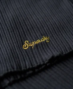 Essential Button Through Long Sleeve Top