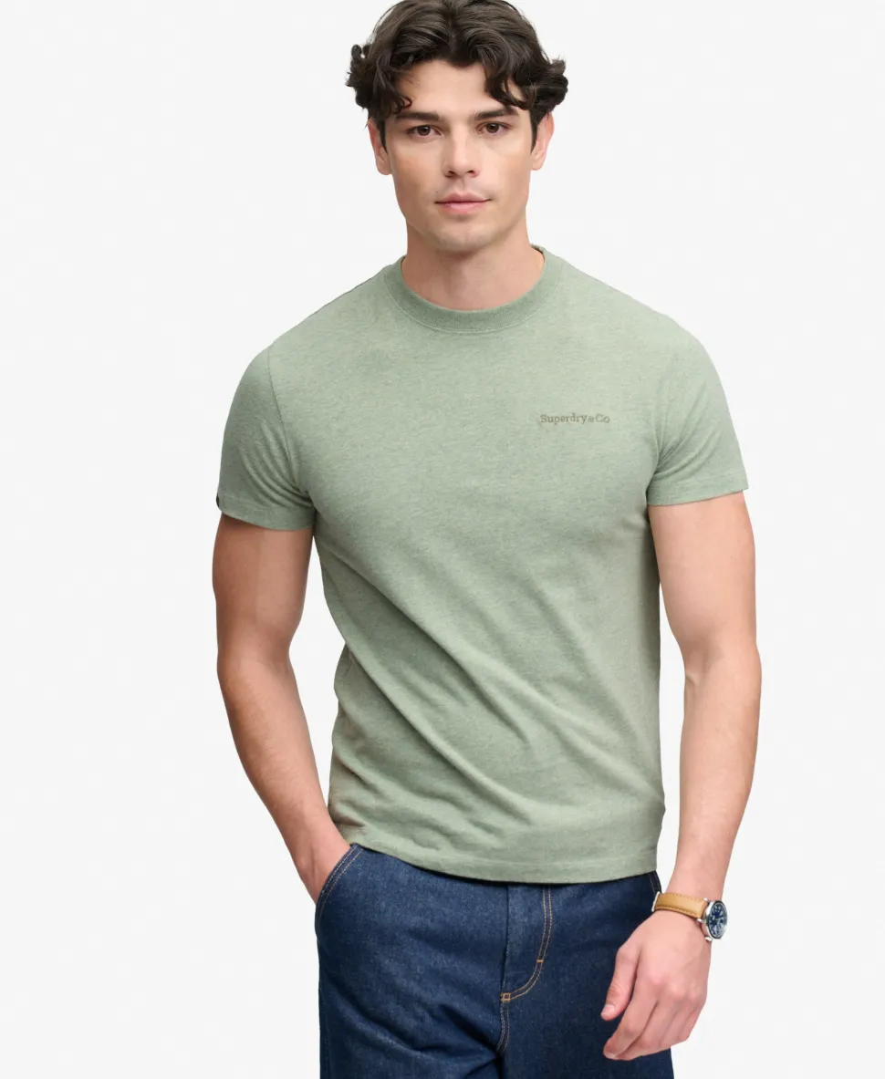 Essential Company Logo Embroidered T-shirt