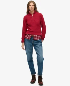 Essential Half Zip Knit Jumper