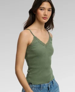 Essential Lace Trim Cami Top