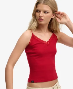 Essential Lace Trim Cami Top
