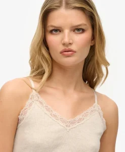 Essential Lace Trim Cami Top