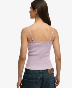 Essential Lace Trim Cami Top