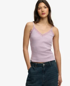 Essential Lace Trim Cami Top