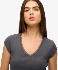 Essential Lace Trim Top