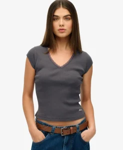 Essential Lace Trim Top