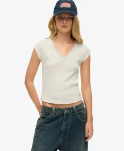 Essential Lace Trim Top