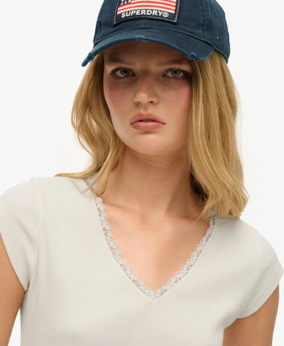 Essential Lace Trim Top