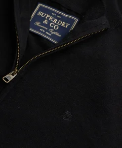Essential Lightweight Wool Blend Half Zip Jumper