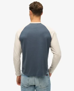 Essential Logo Baseball Long Sleeve Top