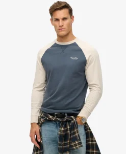 Essential Logo Baseball Long Sleeve Top