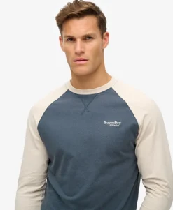 Essential Logo Baseball Long Sleeve Top