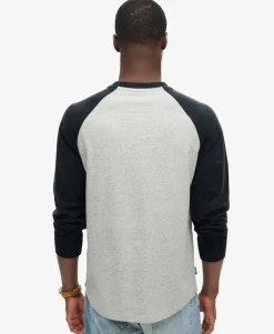 Essential Logo Baseball Long Sleeve Top
