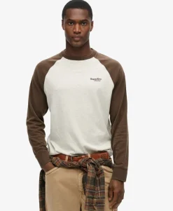 Essential Logo Baseball Long Sleeve Top