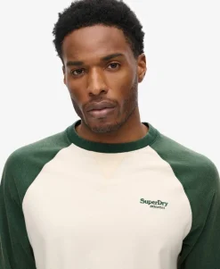 Essential Logo Baseball Long Sleeve Top