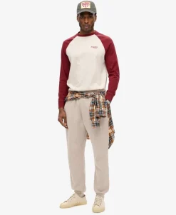 Essential Logo Baseball Long Sleeve Top