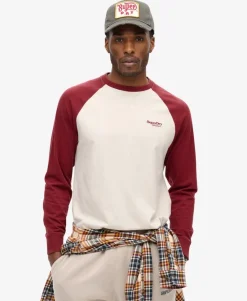 Essential Logo Baseball Long Sleeve Top