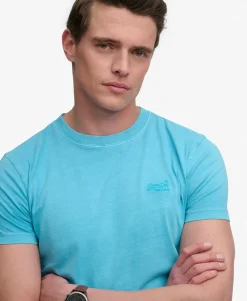 Essential Logo Embroidered Neon T-Shirt