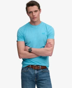 Essential Logo Embroidered Neon T-Shirt