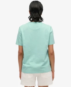 Essential Logo Garment Dye Pocket T-Shirt