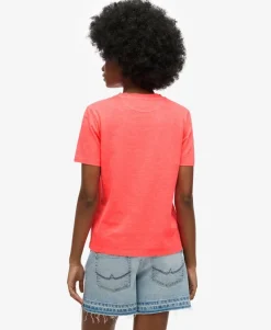Essential Logo Garment Dye Pocket T-Shirt