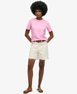 Essential Logo Garment Dye Pocket T-Shirt