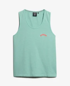 Essential Logo Garment Dye Vest Top