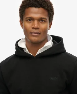 Essential Logo Half Brushed Hoodie