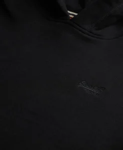 Essential Logo Half Brushed Hoodie