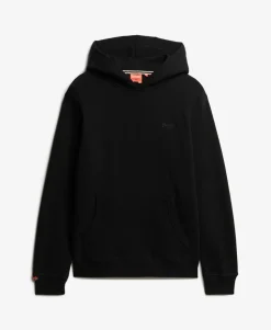 Essential Logo Half Brushed Hoodie