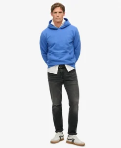Essential Logo Half Brushed Hoodie