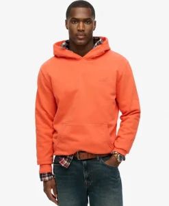 Essential Logo Half Brushed Hoodie