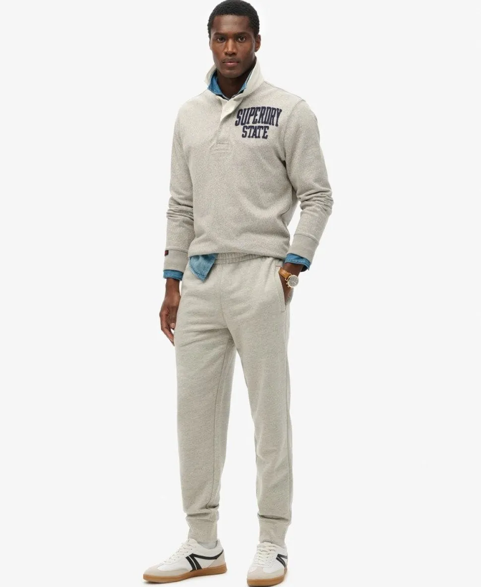 Essential Logo Half Brushed Joggers