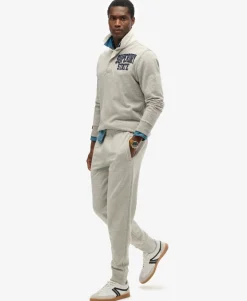 Essential Logo Half Brushed Joggers