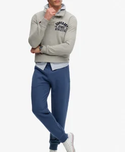 Essential Logo Half Brushed Joggers