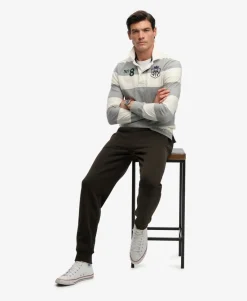 Essential Logo Half Brushed Joggers