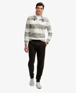 Essential Logo Half Brushed Joggers