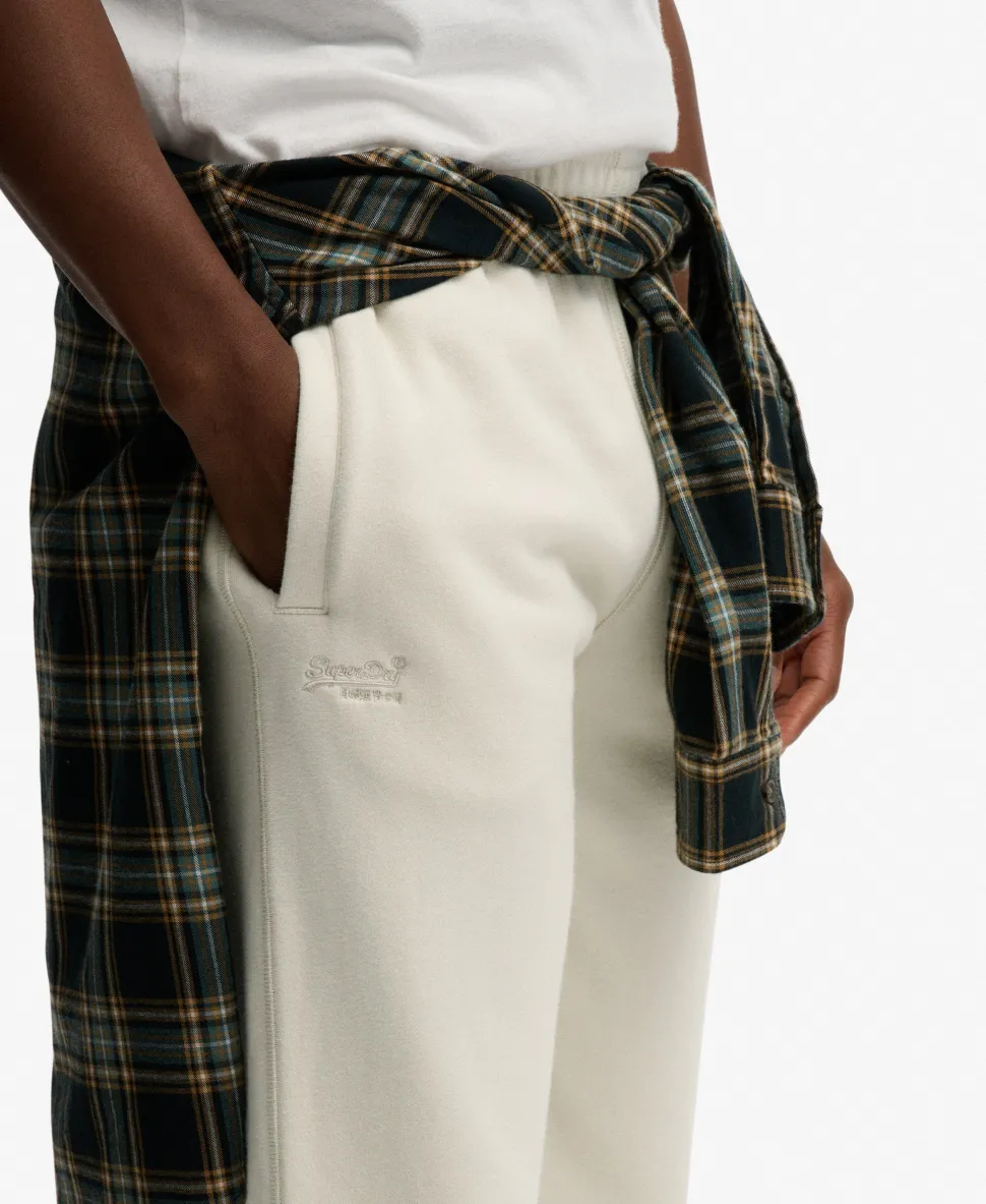 Essential Logo Half Brushed Joggers