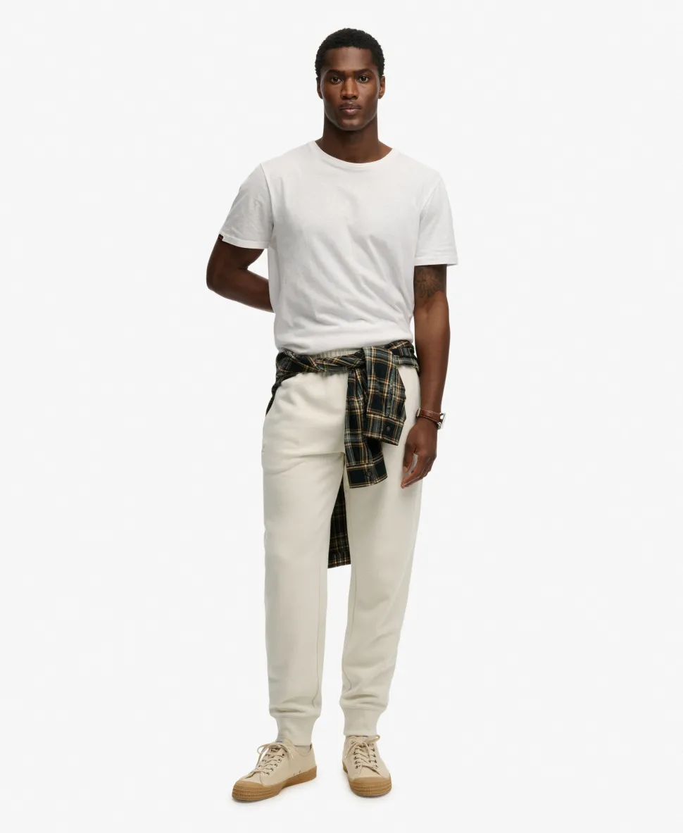 Essential Logo Half Brushed Joggers