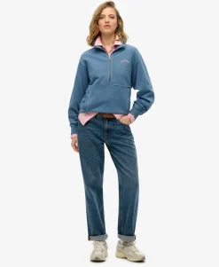 Essential Logo Half Zip Sweatshirt