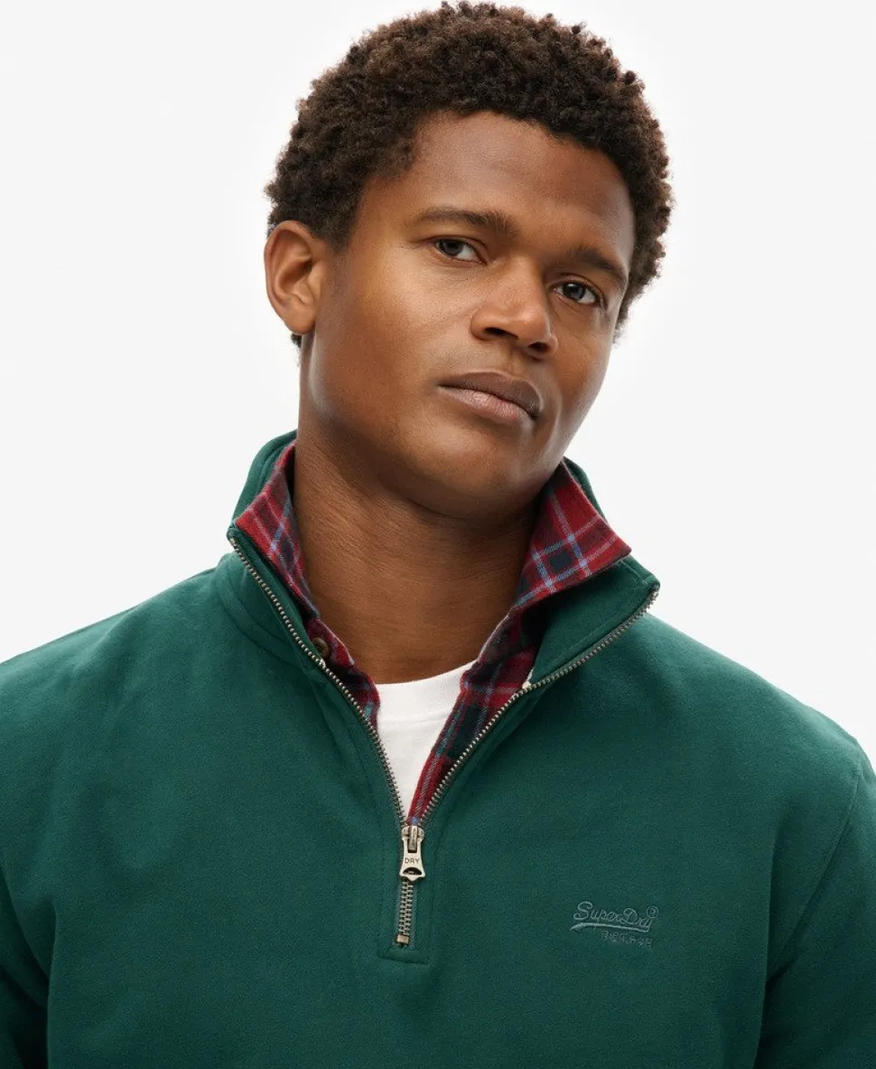Essential Logo Half Zip Sweatshirt