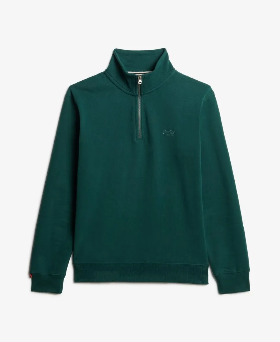 Essential Logo Half Zip Sweatshirt