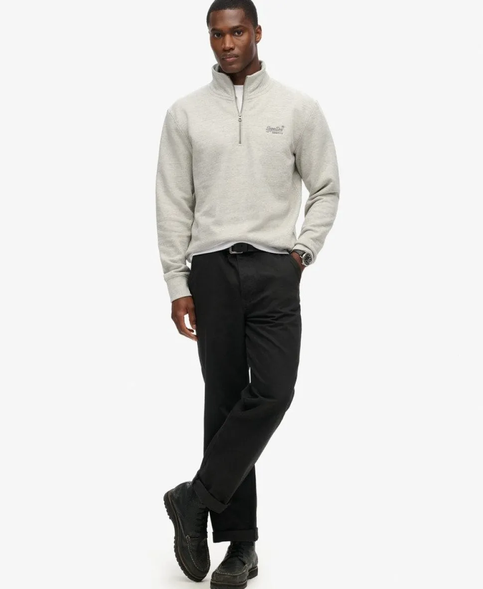 Essential Logo Half Zip Sweatshirt