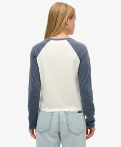 Essential Logo Long Sleeve Baseball Top