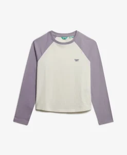 Essential Logo Long Sleeve Baseball Top