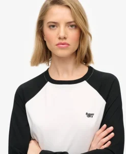 Essential Logo Long Sleeve Baseball Top