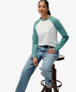 Essential Logo Long Sleeve Baseball Top