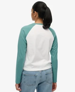 Essential Logo Long Sleeve Baseball Top